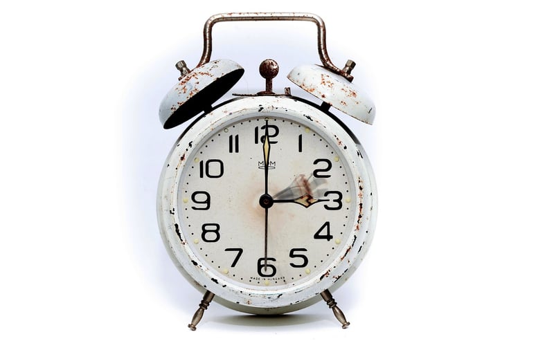 Abstract Time Clock Time Sand